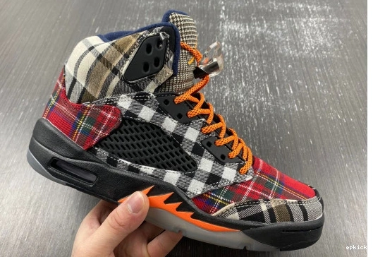 Cheap EP Retro FD4814-008 Jordan  5 FD4814-008 Plaid 0204